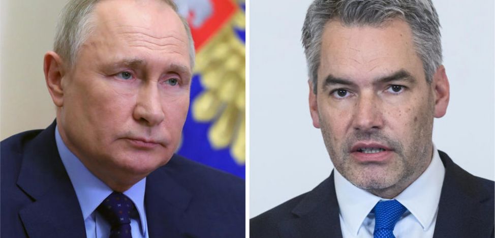 Cancelarul Austriei, despre întâlnirea cu Putin: „Nu este o vizită amicală”