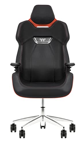 Thermaltake Argent E700 Gaming Flaming Orange |UK Version | Office Chair | Real Leather, One Size