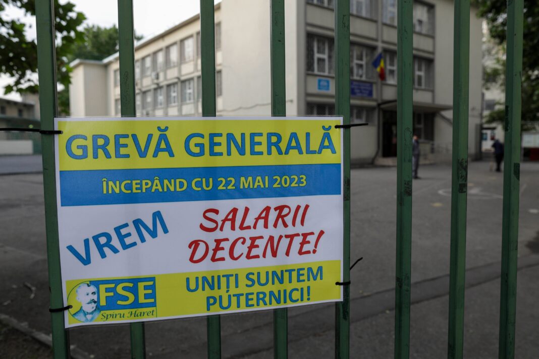 LIVE TEXT Grevă generală în învăţământ: profesorii protestează pentru prima dată în 18 ani
