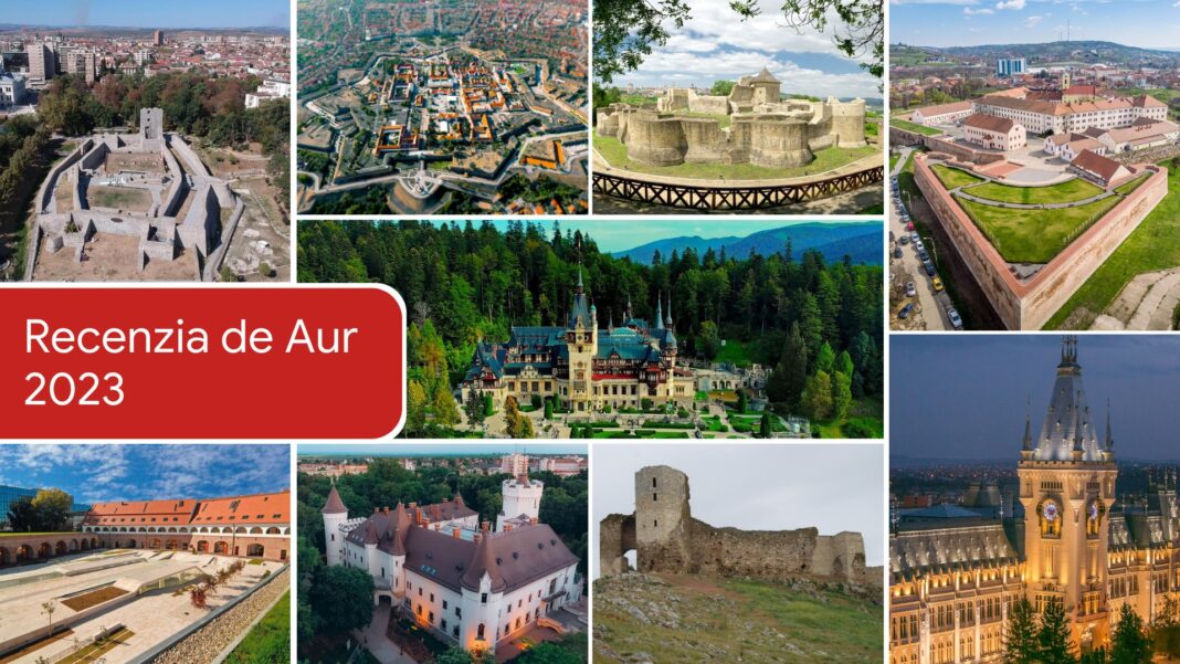 Care sunt cele mai populare castele și cetăți din România pe Google Maps