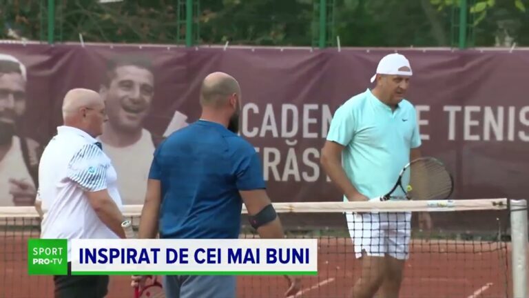 Bagă bani la Rapid, dar sportul pe care-l practică e tenisul!