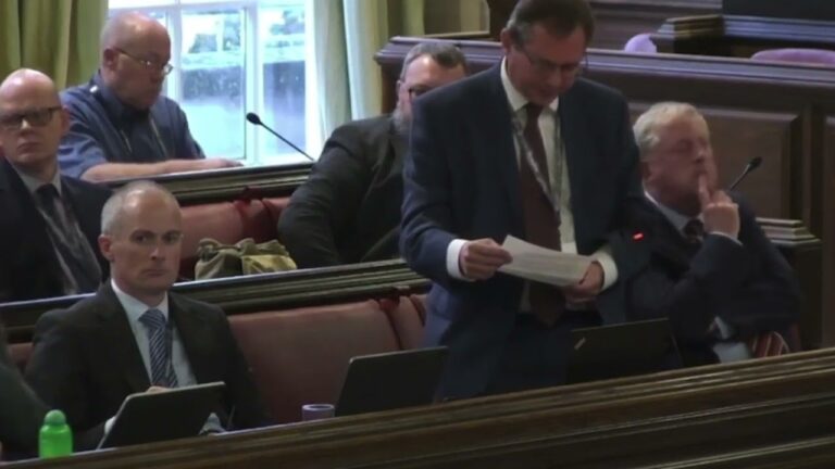Conservative Cllr Hucker raises the uncertainty of the Bristol Beacon repayment costs