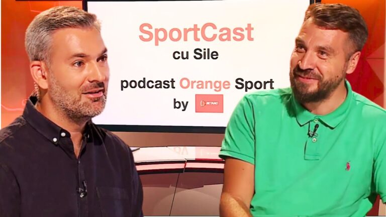 Costin Ștucan, invitat la SportCast cu Sile. Podcast Orange Sport #23