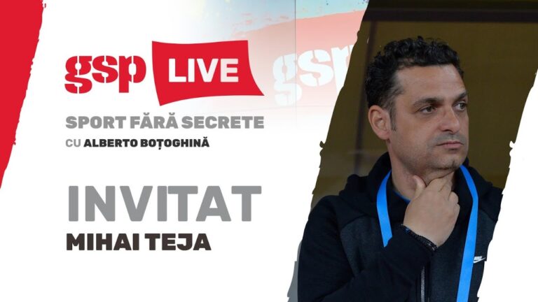 Mihai Teja este invitatul lui Alberto Boțoghină la GSP Live » 15 septembrie
