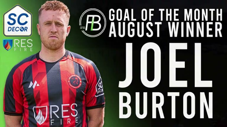 FiB August Goal of the Month Winner… Joel Burton