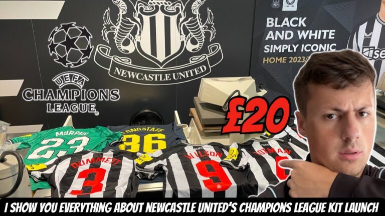 Newcastle United’s CHAMPIONS LEAGUE SHIRT PRINTING IS HERE BUT THIS IS A PROBLEM !!!!!!