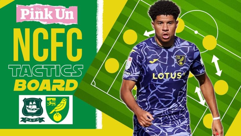 How do Norwich adapt without Barnes? | Tactics Board (S2.E8) | Plymouth Argyle vs Norwich City