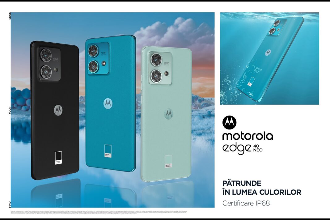Motorola Edge 40 Neo va fi disponibil în România de luni, 18 septembrie