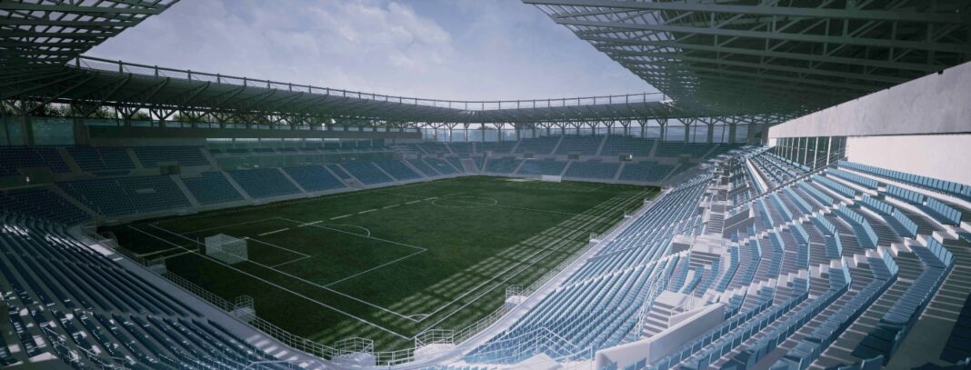 Stadionul fabulos de 100 de milioane de euro dintr-un oraș mare al României va transforma clubul de fotbal într-o forță reală!