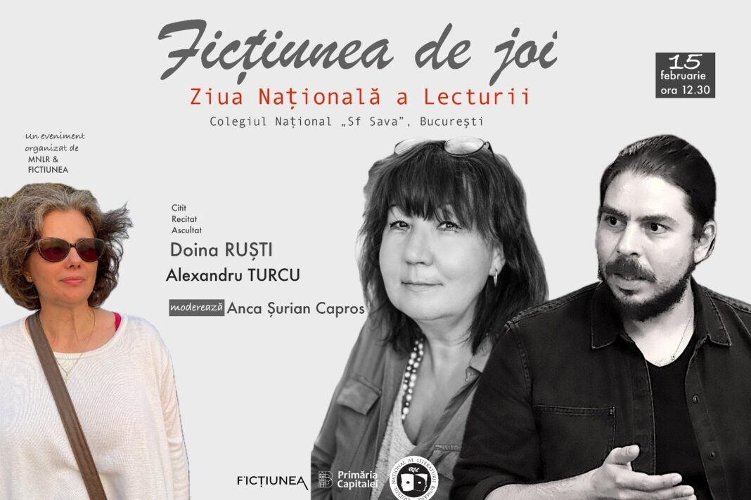 Ziua Lecturii, celebrată alături de Doina Ruști și Alexandru Turcu la Colegiul „Sfântul Sava” din București