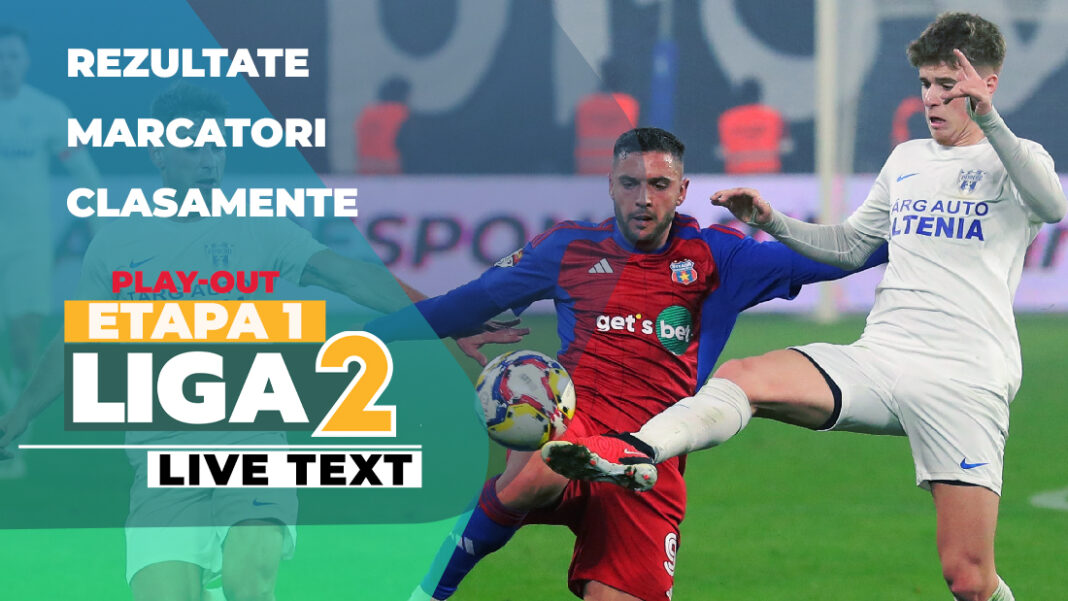 Meciuri și rezultate etapa 1 play-out Liga 2