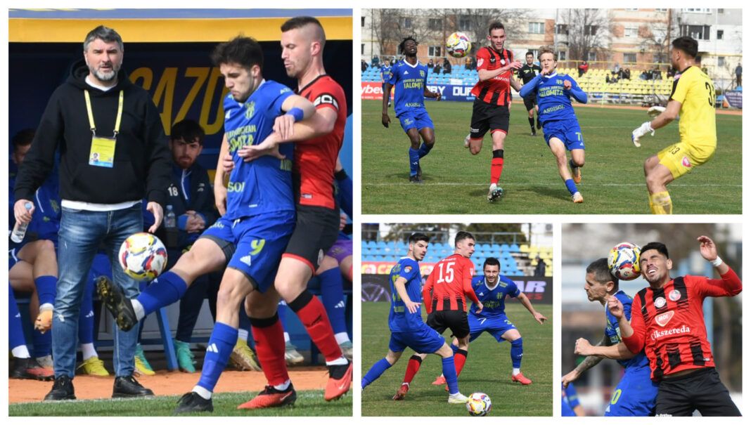 Unirea Slobozia a pierdut acasă meciul cu FK Miercurea Ciuc