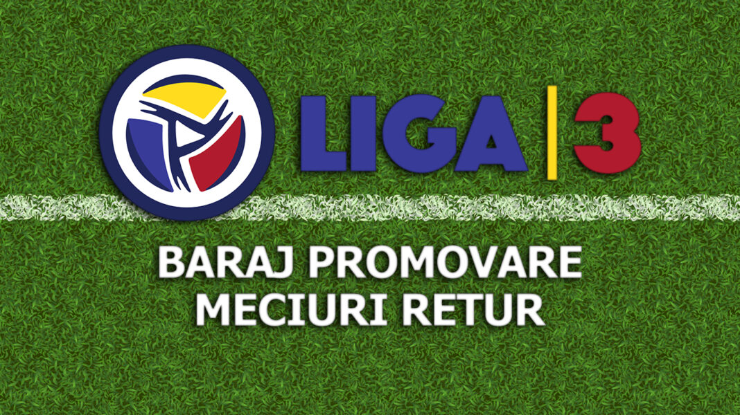 Meciurile din manșa retur a barajului de promovare în Liga 3, 2025