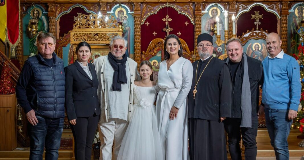 Colind filmat în Biserica Sfinții Arhangheli cu Ovidiu Lipan Țăndărică și cu preotul Alin Mazăre
