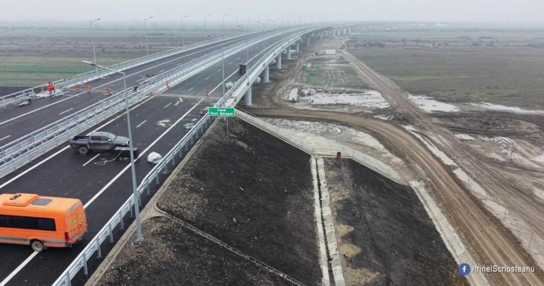 Încă un lot din Autostrada A7 aproape gata pentru darea în exploatare. Când se va circula pe tronsonul Focșani-Adjud Nord