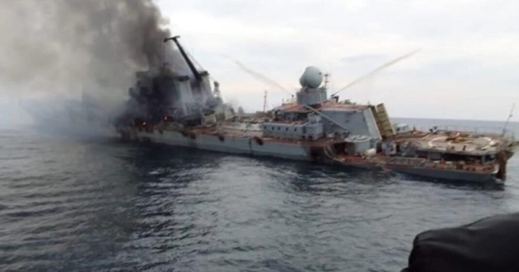 Cum își rescrie Rusia propriile minciuni. Verdictul despre scufundarea navei Moskva a fost șters imediat după publicare