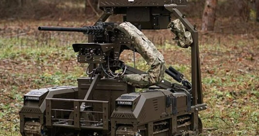 Demonstrație spectaculoasă: un robot ucrainean a apărat singur o poziție timp de 45 de zile. „Inamicul nu a știut că se luptă cu un vehicul fără pilot”