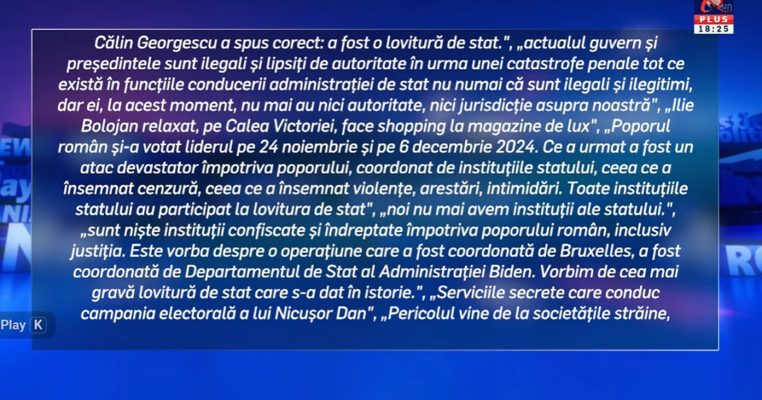Câţi români au ținut televizoarele deschise pe Realitatea Plus în cele 3 ore cât postului i-a fost suspendată emisia